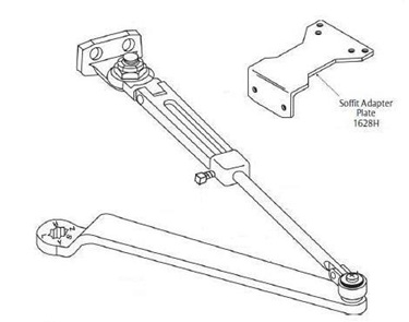 H - Hold Open Arm with PA Bracket